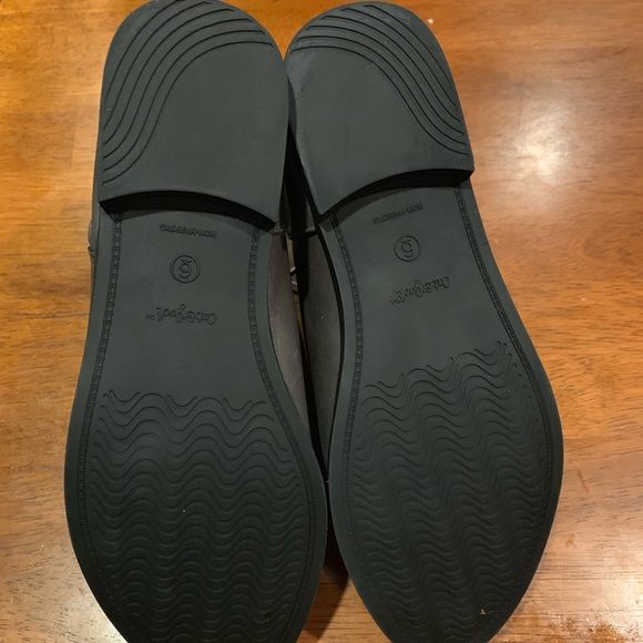 New Cat & Jack Girls Dark Silver Zip Bootie - Picture 6 of 6